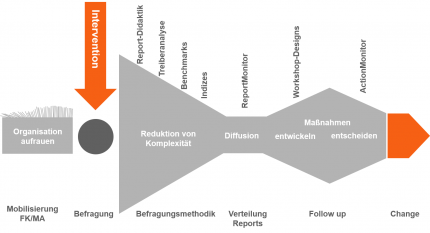 Wirksamkeit Prozess Befragung